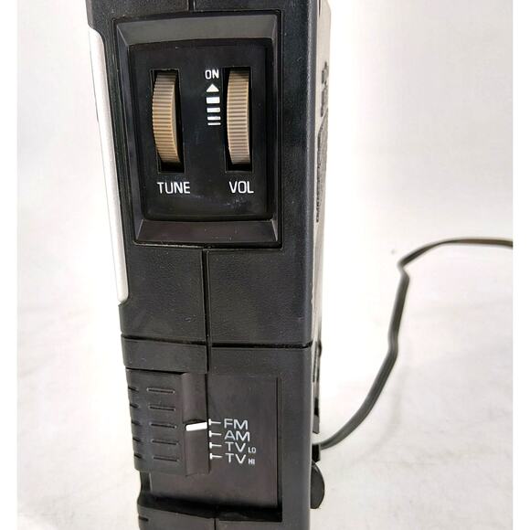 GE Portable AM / FM / TV Radio 7-2929A | Vintage | Works - Picture 6 of 10